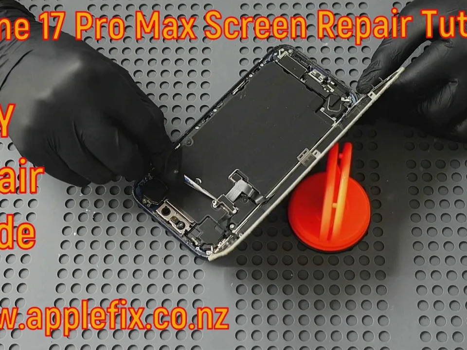 Professional iPhone 17 Pro Max screen repair and OLED replacement Hamilton